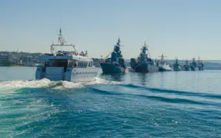 В Севастополе состоялась генеральная репетиция Дня ВМФ