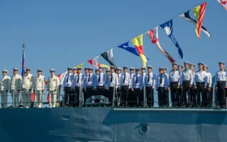 В Севастополе состоялась генеральная репетиция Дня ВМФ