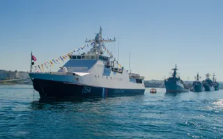 В Севастополе состоялась генеральная репетиция Дня ВМФ