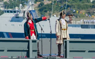 В Севастополе состоялась генеральная репетиция Дня ВМФ