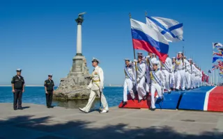 В Севастополе состоялась генеральная репетиция Дня ВМФ