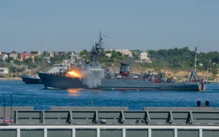 В Севастополе состоялась генеральная репетиция Дня ВМФ