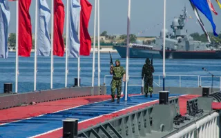 В Севастополе состоялась генеральная репетиция Дня ВМФ