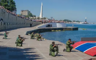 В Севастополе состоялась генеральная репетиция Дня ВМФ