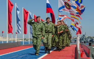 В Севастополе состоялась генеральная репетиция Дня ВМФ