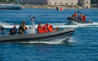 В Севастополе состоялась генеральная репетиция Дня ВМФ