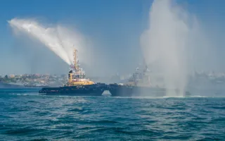 В Севастополе состоялась генеральная репетиция Дня ВМФ