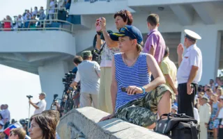 В Севастополе отметили День военно-морского флота. Фоторепортаж