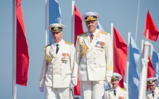 В Севастополе отметили День военно-морского флота. Фоторепортаж