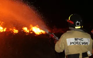 ​В Севастополе тушили крупный пожар 