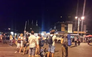 Ремонт керченской трассы «парализовал» движение в Крыму