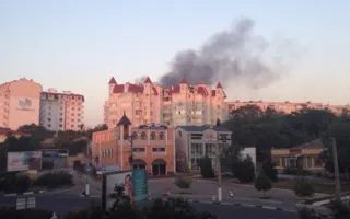 В Севастополе горели павильоны на «Чайке» и 5-м километре