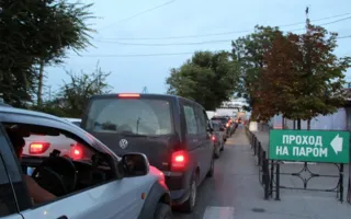 В Керчи из-за переправы воцарился транспортный «коллапс»