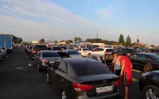 В Керчи из-за переправы воцарился транспортный «коллапс»