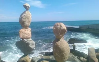 Очевидное-невероятное: под Алуштой «выросли» каменные «кактусы»