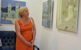 В Севастополе открылась выставка картин Даши Рыбиной