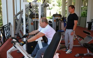 Путин и Медведев провели совместную тренировку в Сочи
