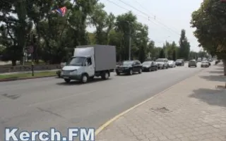 В Керчи из-за «парадной» разметки водители ездят по «встречке»
