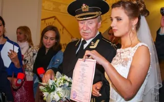 Советский 85-летний актёр женился на 24-летней крымчанке
