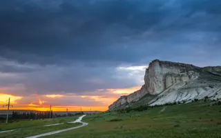 Неизвестный Крым: «Киношная» Белая скала