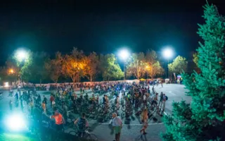Ночной велопробег в Севастополе. Фоторепортаж