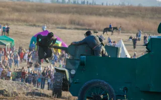 Крымский военно-исторический фестиваль завершился «Битвой эпох»