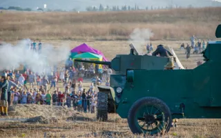Крымский военно-исторический фестиваль завершился «Битвой эпох»
