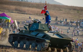Крымский военно-исторический фестиваль завершился «Битвой эпох»