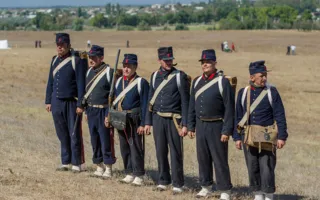 В Крыму состоялась реконструкция Альминского сражения