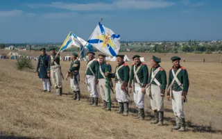 В Крыму состоялась реконструкция Альминского сражения