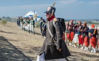 В Крыму состоялась реконструкция Альминского сражения