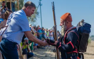 В Крыму состоялась реконструкция Альминского сражения