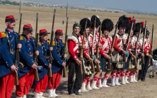 В Крыму состоялась реконструкция Альминского сражения