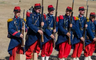 В Крыму состоялась реконструкция Альминского сражения