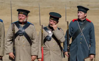 В Крыму состоялась реконструкция Альминского сражения