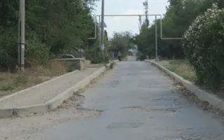Ремонт дороги на проспекте Победы не могут завершить почти год