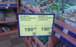 Торговые сети Севастополя переполнены конфетами «Рошен»