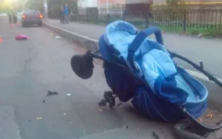 Украинка с ребёнком в машине сбила сразу двух мам с колясками
