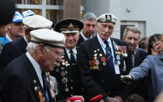 Ветераны из Великобритании прибыли в Севастополь