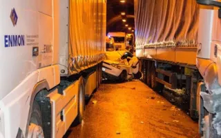 ​Крупное ДТП в Болгарии: 50 авто столкнулись в тоннеле