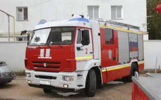 Пожар тушили в севастопольском общежитии 