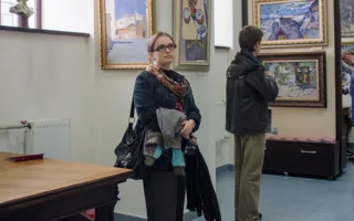 Открылась масштабная выставка произведений Петра Столяренко 
