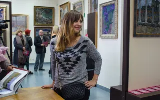 Открылась масштабная выставка произведений Петра Столяренко 