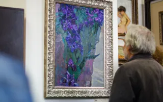 Открылась масштабная выставка произведений Петра Столяренко 