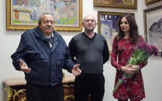 Открылась масштабная выставка произведений Петра Столяренко 