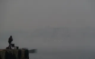 Севастополь в тумане — рыбаки торжествуют