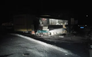 Наезд на ларёк с продавцом совершила 26-летняя крымчанка