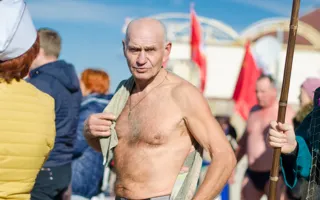 Фестиваль зимнего плавания состоялся в Балаклаве