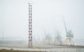 «Туманный» фоторепортаж из Севастополя