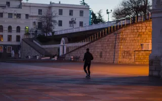 Зимний севастопольский рассвет. Фоторепортаж